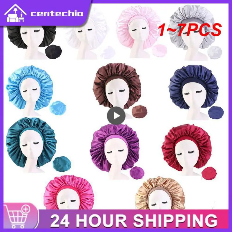 

1-7 шт., женские водонепроницаемые шапочки для волос