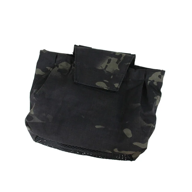 TBS017-MCBK NEW Outdoor Foldable Drop Pouch Tactical Molle Dump Pouch Storage Bag Cordura