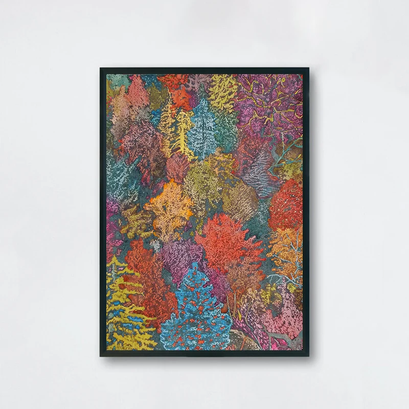 Печать на холсте Аарон Морзе Современный абстрактный аарон плоетц программируем на java