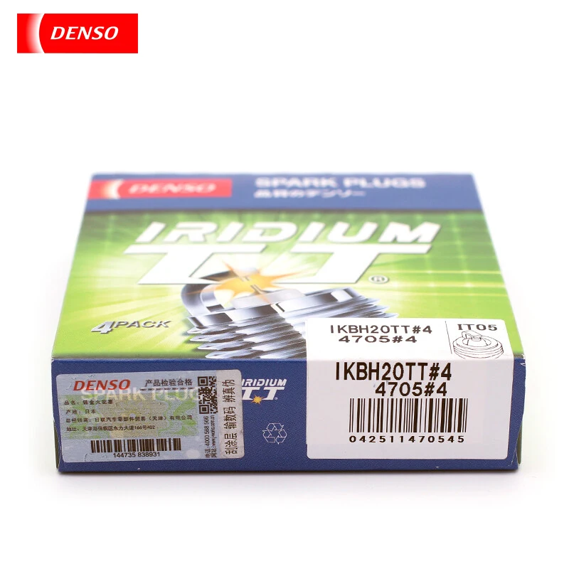 Платиновая свеча зажигания DENSO Iridium IKBH20TT 4705 подходит для сопла Costa Ricci Lexus oe 90919-01249