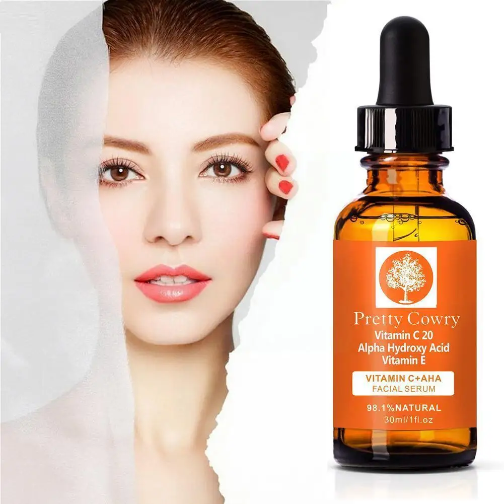 

Натуральная Сыворотка для лица с витамином C и гиалуроновой кислотой, 30 мл