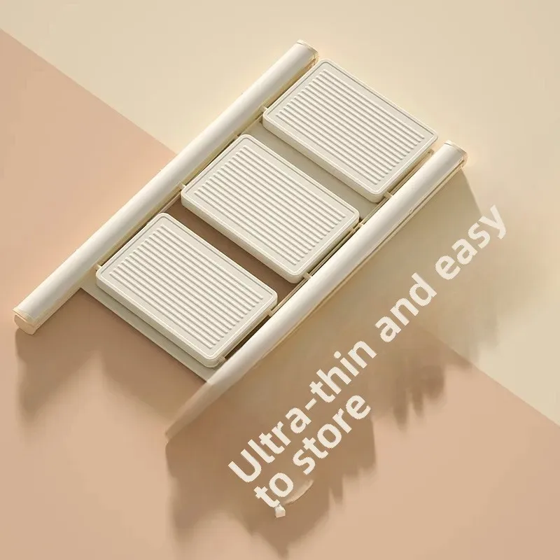 3-ступенчатая складная лестница небольшой стальной табурет-ступенька для