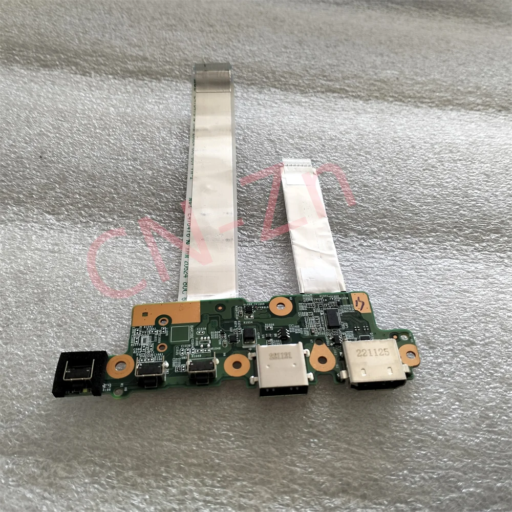 Фото HC15A NS-D624 USB-плата ввода-вывода с 30-контактным кабелем для Lenovo Chromebook 500e Gen3 82JB 82JC 5C51C94222 100% идеальная работа №4