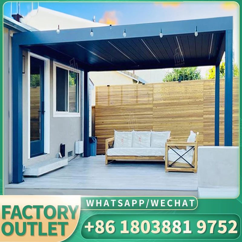 Наружные навесы беседка выдвижная рабочая Водонепроницаемая Выдвижная