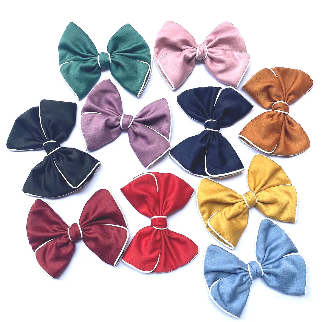 

50pc Handmade Solid Bow Semi-Manufactures Diy Accessories for Clothes Shoes Phone bag Decorate Multi-function Home Decor