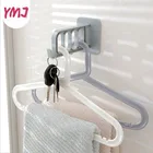 Многофункциональная складная Одежда крючок для ванной сильная самоклеющаяся Вешалка Стеллаж для хранения с крючком Крючки для ключей Крючки для пальто для стены