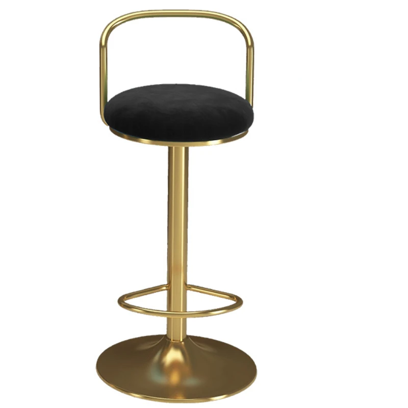 Вращающиеся барные стулья, современные обеденные стулья с регулируемой высотой, светильник лый роскошный барный стул в скандинавском стил...