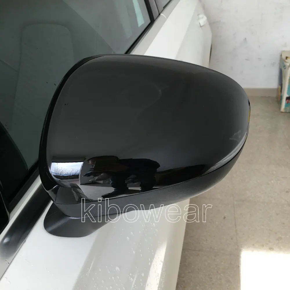 Черные крышки бокового зеркала для Mercedes Benz W177 A CLA Class C118 V177 2019 2020 CLA200 CLA250 CLA35 CLA45S Sedan
