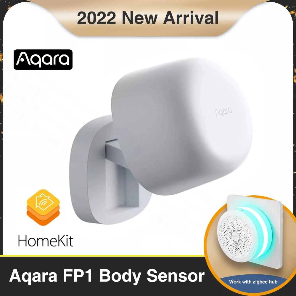 Aqara Sensore di Presenza Umani FP1 Del Sensore Del Corpo Umano Intelligente Esiste ZigBee 3.0 Smart Home, Casa Intelligente Per APP Aqara Casa E Apple IOS Homekit