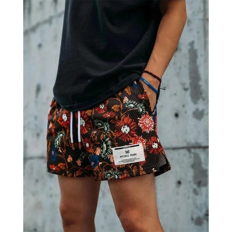 Eric Manuel RYOKO RAIN летние повседневные спортивные шорты для мужчин и женщин