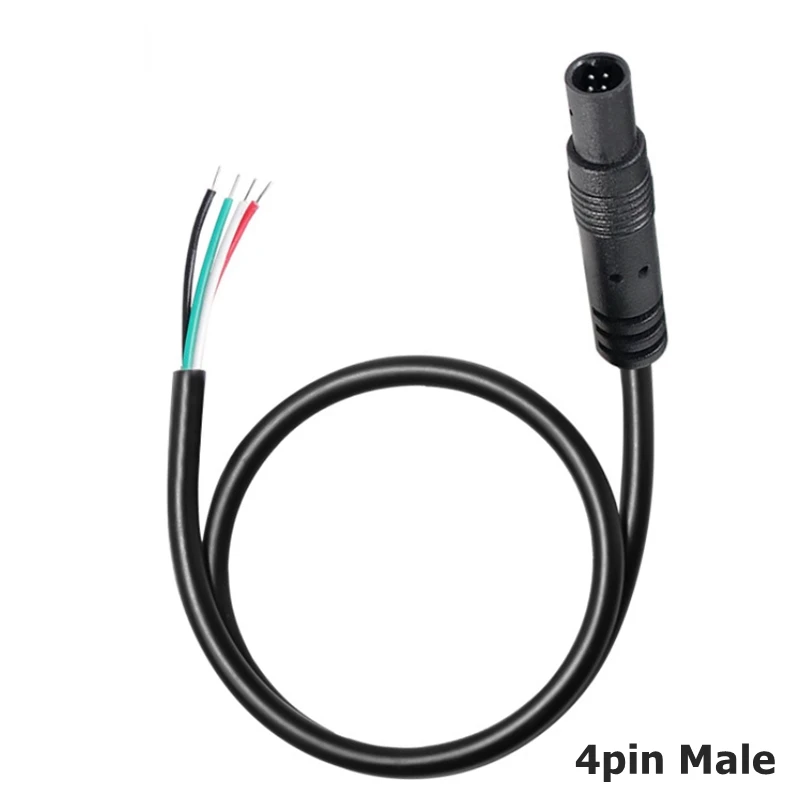 

DIY 4Pin 5Pin 6Pin 8p Jack Автомобильный видеорегистратор Удлинительный кабель HD Монитор Автомобильный провод заднего вида/задней камеры Мужской Женский штекер Шнур