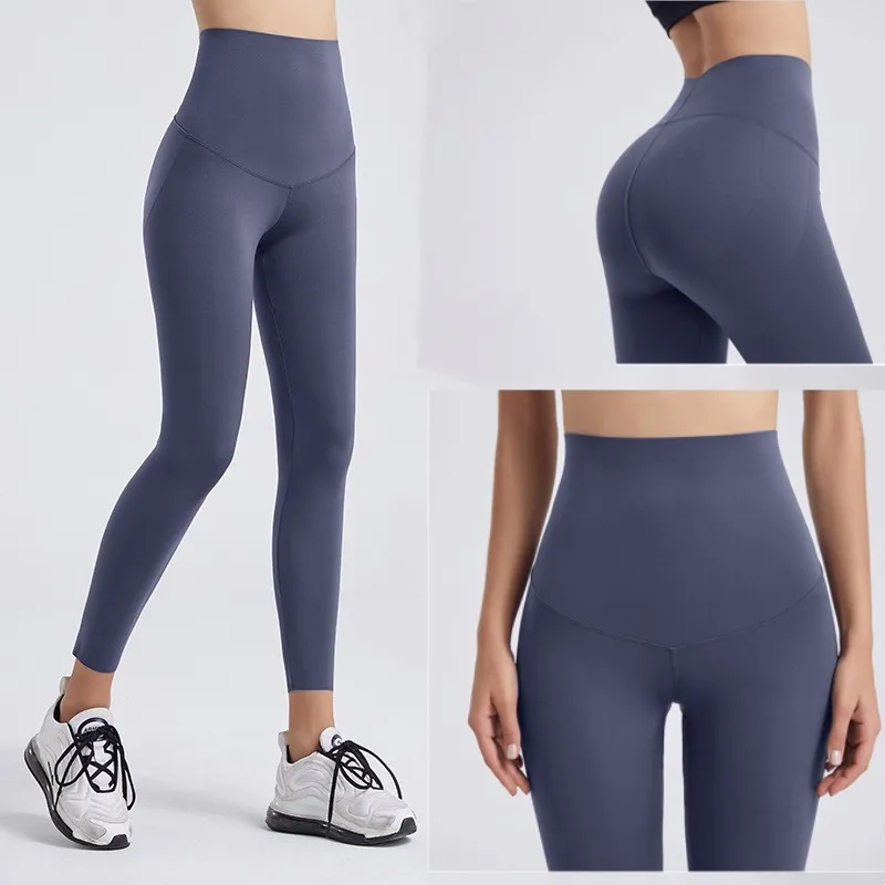

Yoga Pants For Women Wearing Summer Thin Skinny Yoga Pants With High Waist Abdomen Tightening Buttocks Lifting and Slimming Fitn