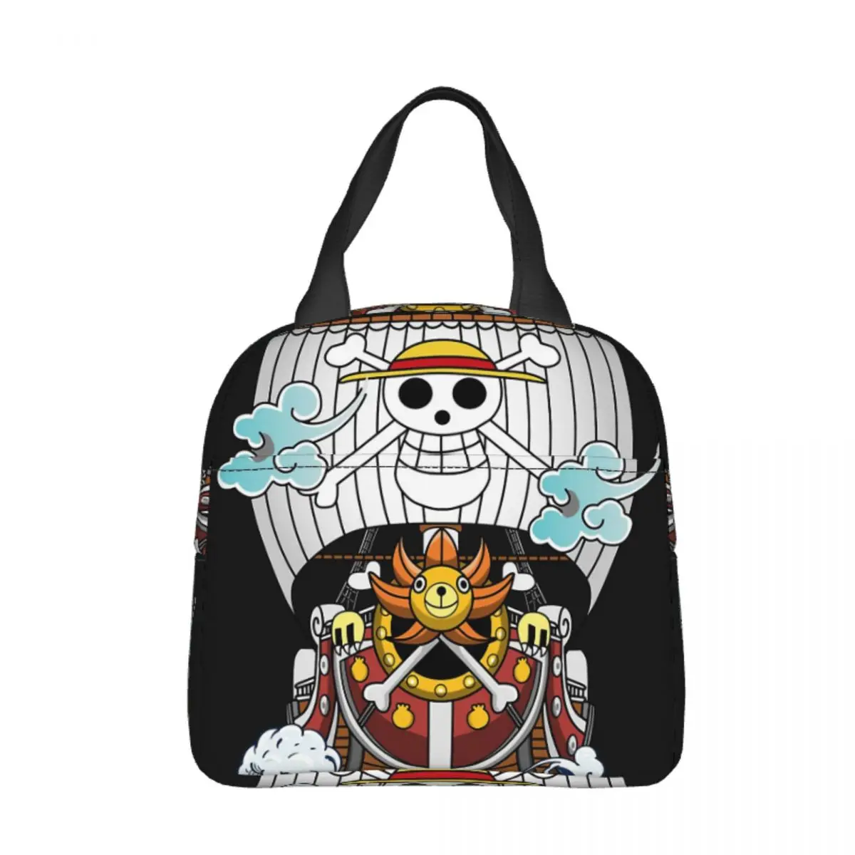

Ship Lunch Bag box One-Pieces Children Aluminum Bag Foil Portable Lunchbox