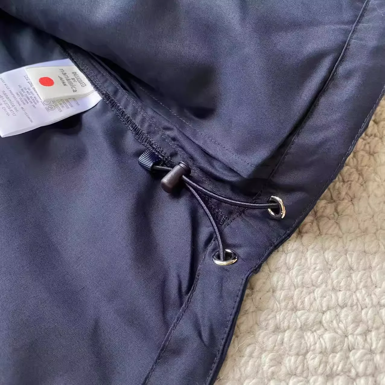 NANAMICA японская уличная функциональная ветрозащитная свободная куртка с