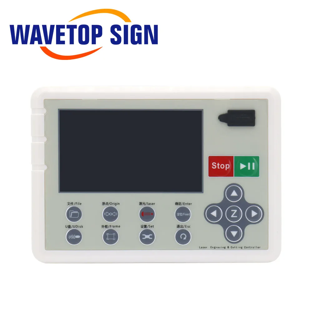 WaveTopSign ZY4311 Контроллер лазера CO2 24 В для станка лазерной резки и гравировки