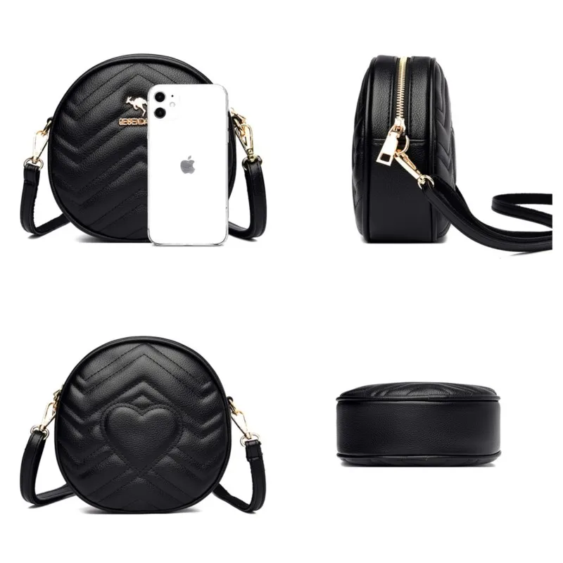 Side Bags For Women Ladies Fashion Crossbody Bag Large Capacity Shoulder Bag Retro Wide Strap Elegant Messenger Bag