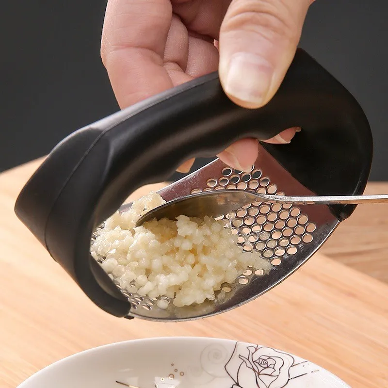 

Manual ring garlic garlic household stainless steel garlic press garlic garlic pounder garlic squeeze garlic clove kitchen tools