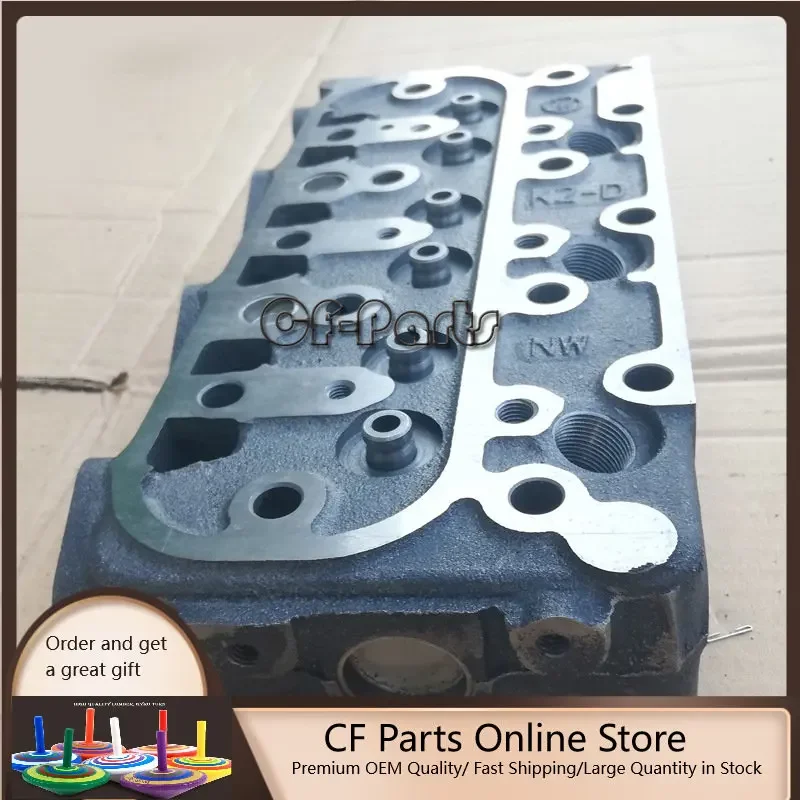 Бесплатная доставка полная головка блока цилиндров для двигателя Kubota D905 M10