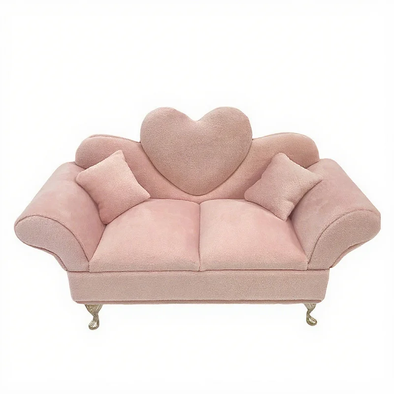 

Мини-диван, дисплей для ювелирных изделий, мягкий держатель для ювелирных изделий в форме дивана, бархатная шкатулка для драгоценностей, элегантный розовый браслет, подставка для домашнего подарка