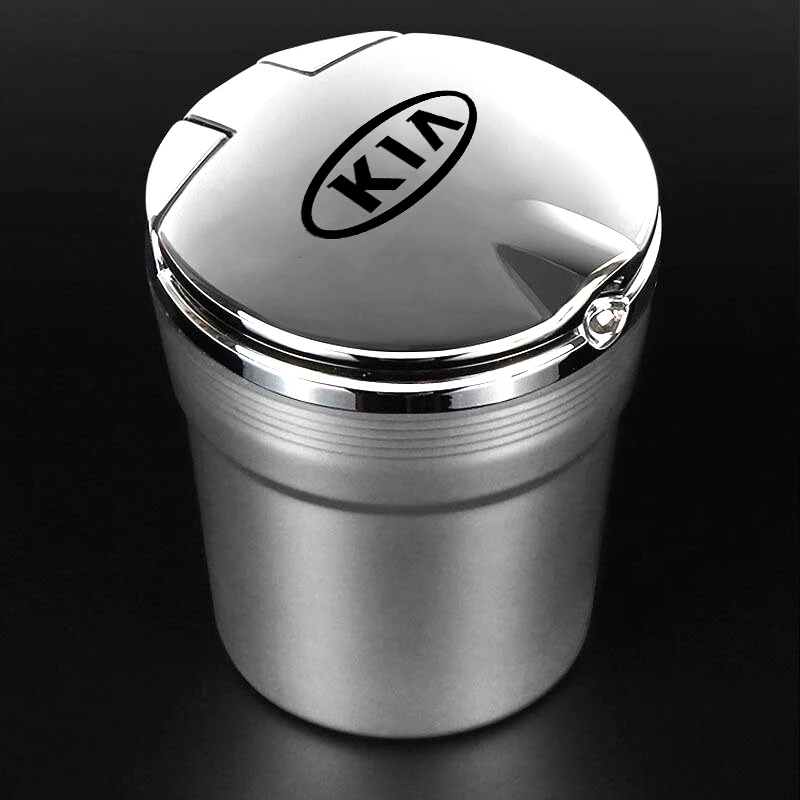 

Portable Auto LED Ashtray With Blue Light Car Styling Smokeless Ash Tray For Kia Sportage Ceed Rio Picanto Sorento Soul K2 K3 K5