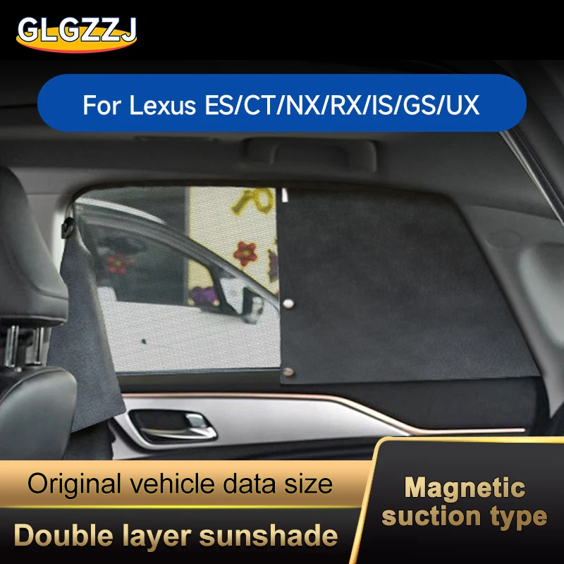 

[Индивидуальный заказ] 4 шт. автомобильные полноразмерные шторы для LEXUS GX CT ES GS Harrier IS LS LX NX RX UX солнцезащитные автомобильные шторы от солнца