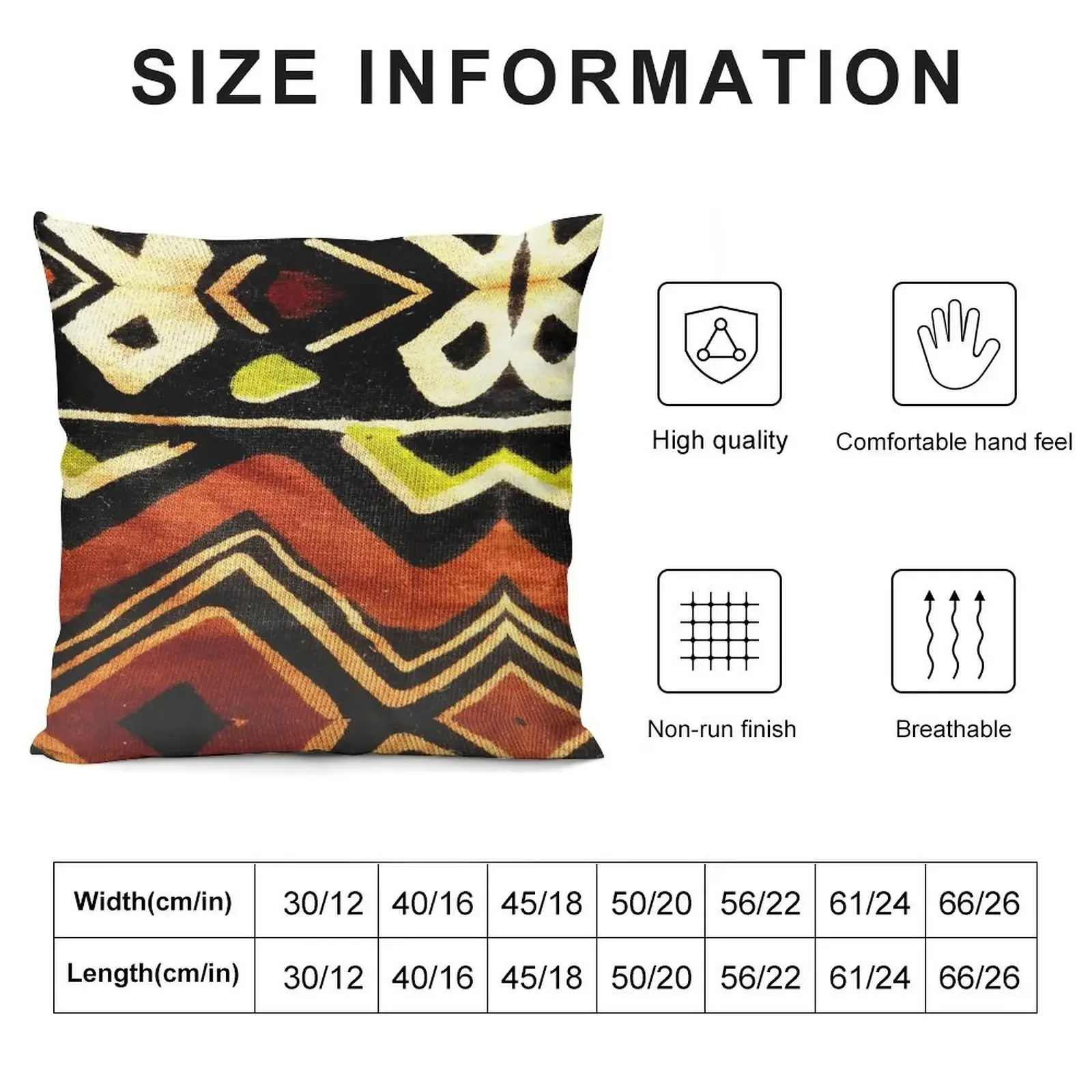 Африканский дизайн текстура ткани декоративная подушка рождественские чехлы
