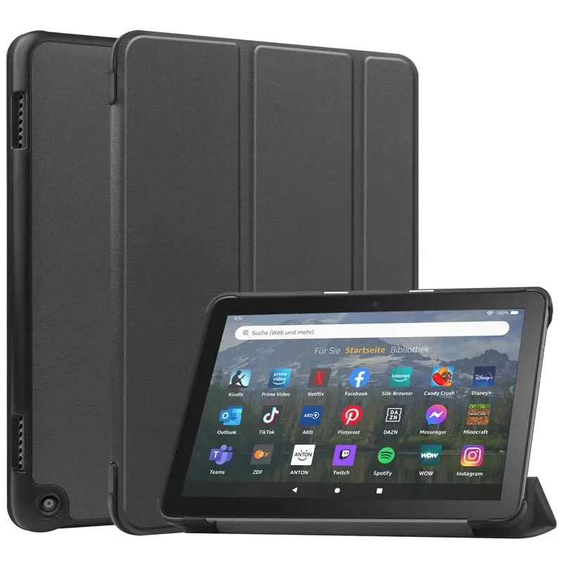 DWAY Shell Case Cover for All-New Amazon Fire HD 8 &amp Plus Tablet (12th Generation/10th Generation 2024/2022/2020 Release)