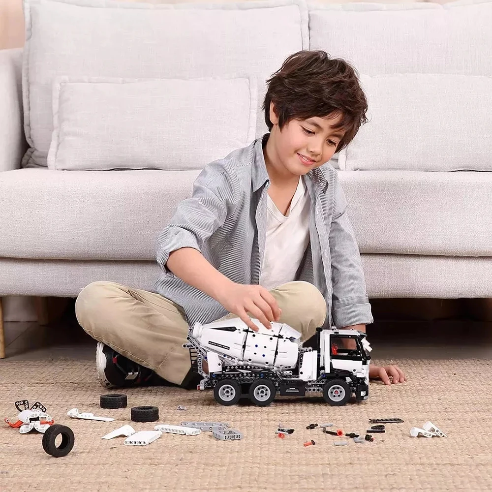 Конструктор Xiaomi ONEBOT миксер танкер игрушка для мальчиков строительные блоки
