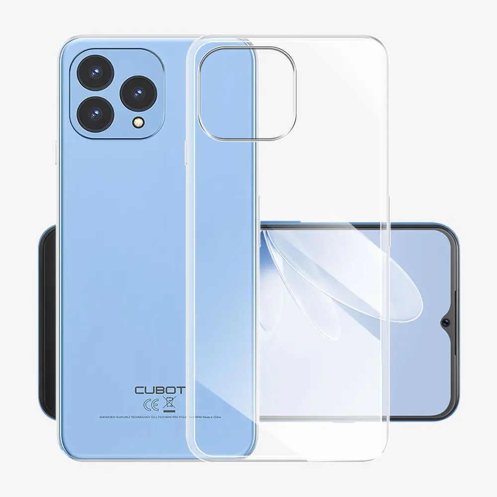 Для Cubot P80 чехол Прозрачная силиконовая Мягкая задняя крышка телефона из