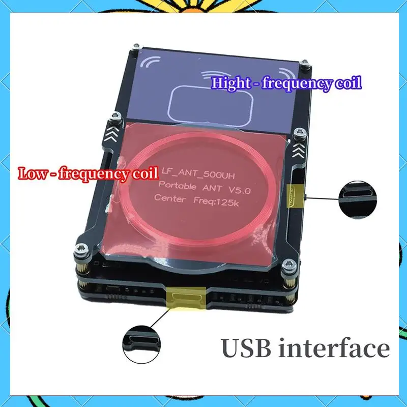 

Proxmark3 512M RFID-считыватель карт, горелка Easy V5.0 RDV4, память IC, копир для идентификационных карт, Дубликатор, встроенный антенный дешифровщик-[A51I]