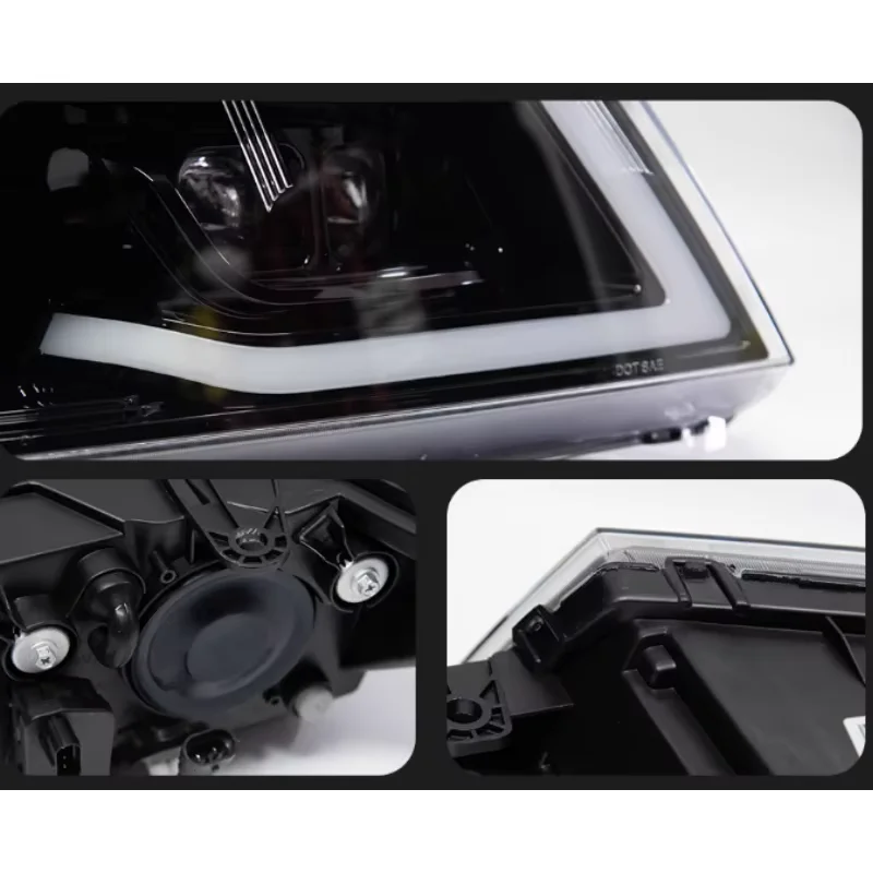 Автомобильные фары для Dodge Coolway 2009-2015 фара в сборе модифицированная Rouse