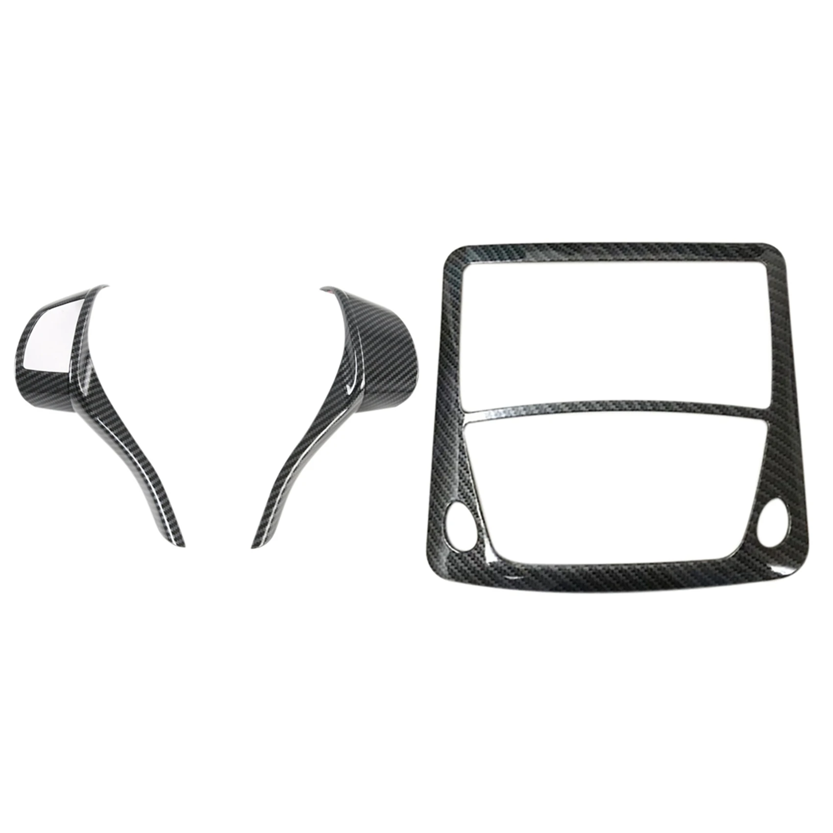 

Car Steering Wheel Panel Button Cover Trim With Car Front Reading Switch Light Lamp Frame Cover Trim Sticker