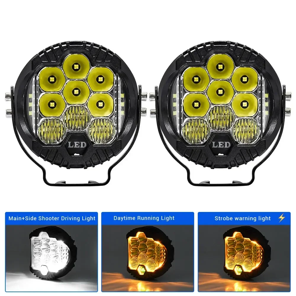 

Светодиодная поисковая панель, 3 дюйма, 120 Вт, для внедорожников Volvo, Jeep 4x4, 12 В, 24 В