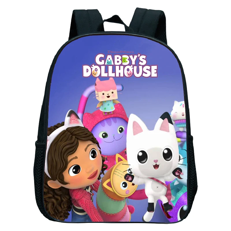Рюкзак для кукольного домика Габби 12-дюймовая сумка детского сада девочек книг с