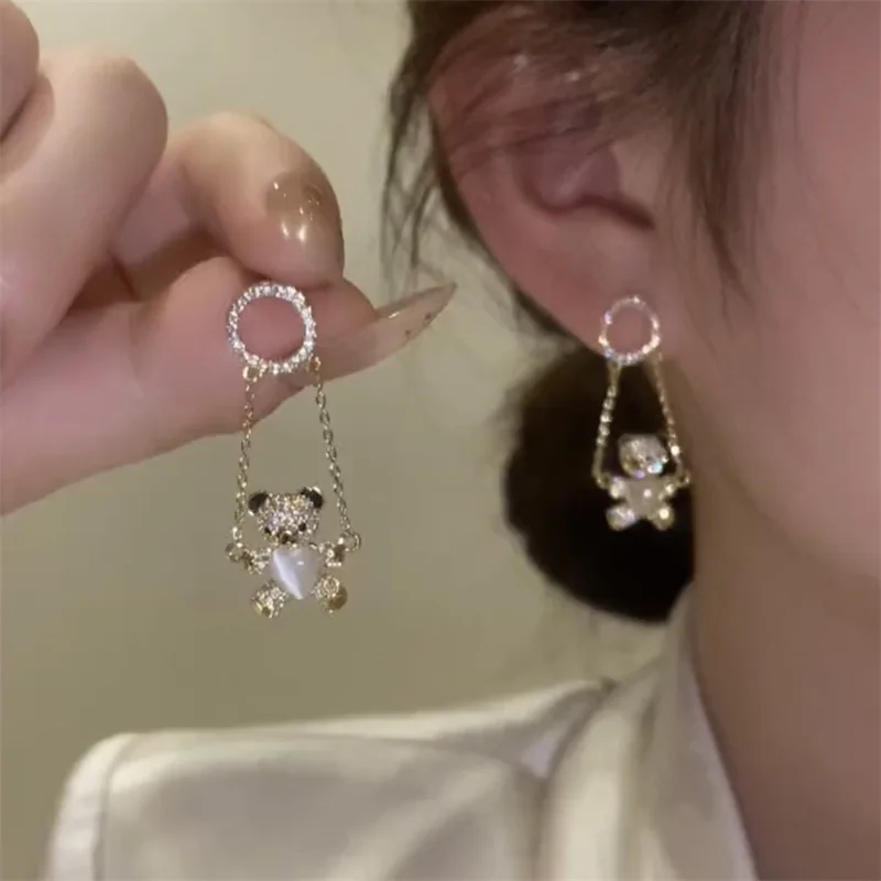 

Серьги-подвески с кисточками женские, из серебра 925 пробы