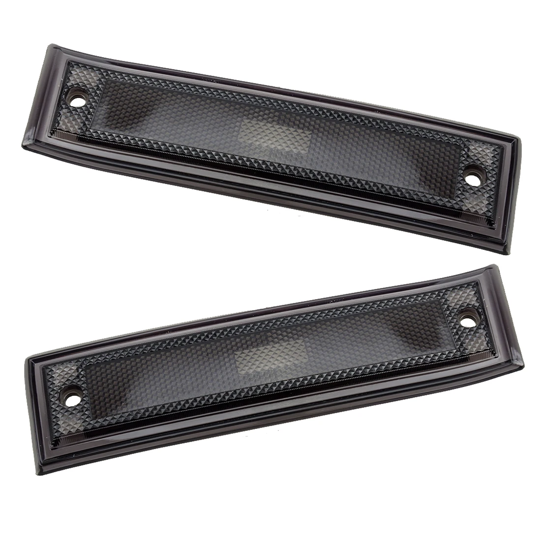 

915557 915558 GM2551107 GM2550115 2 шт. копченые черные боковые габаритные огни корпус подходит для GMC C1500 C2500 Chevrolet C10 C20 C30