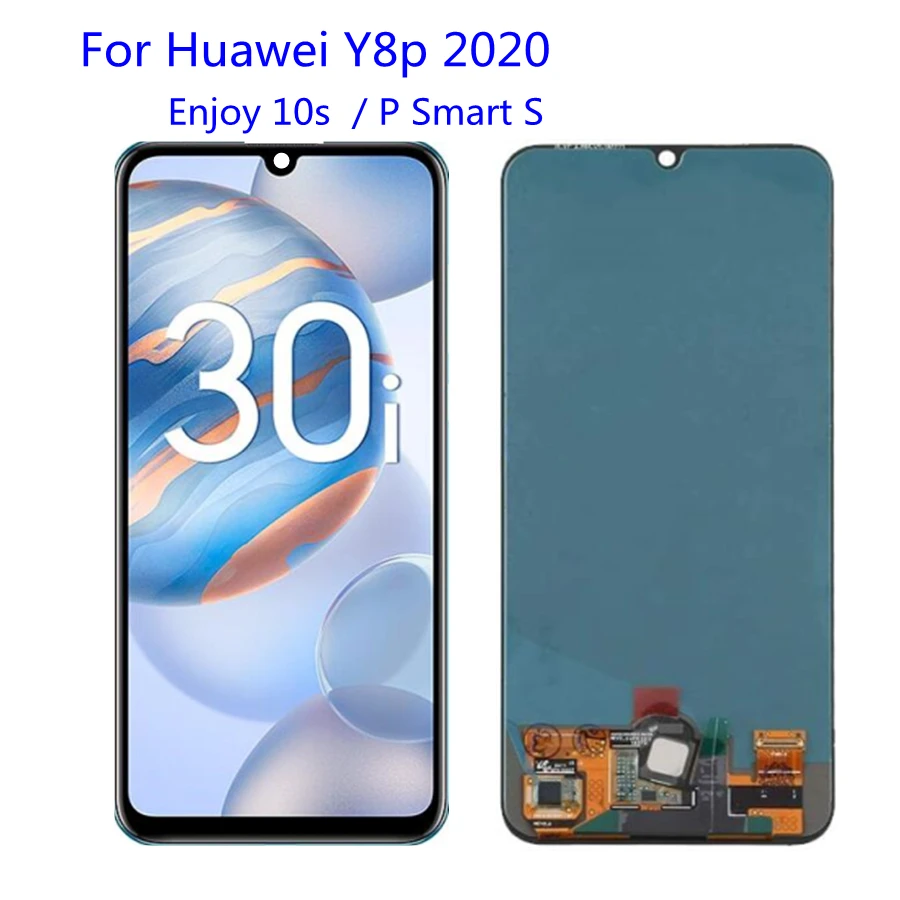 

6.3" OLED For Huawei Y8p 2020 LCD Display Touch Screen For Hauwei Enjoy 10s LCD P Smart S Y8P AQM-LX1 Display