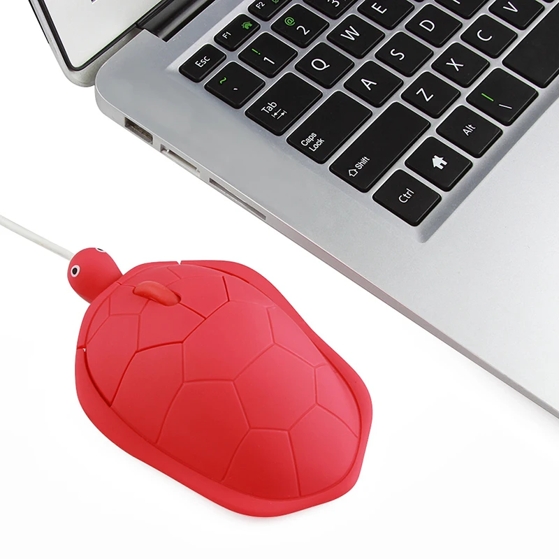 

2022 New Cute Gift Kawaii Turtle Wired Mouse 1200DPI for PC Computer Gamer 3 Buttons USB 2.0 3D Turtle Animal Mouse Gift