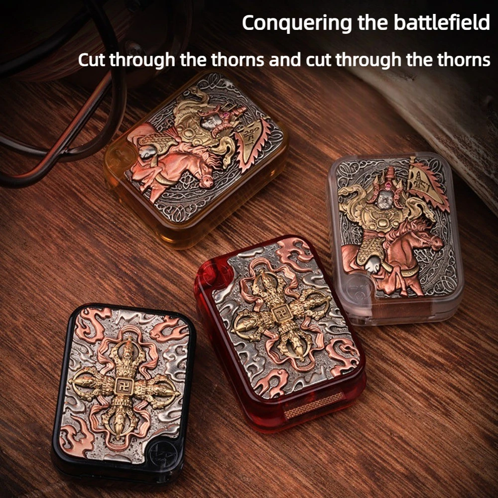 Фото Игрушка-антистресс CHIMAGO EDC King Gesar Price Sign Collaboration BPmods с картой для снятия стресса с помощью пальцев №2