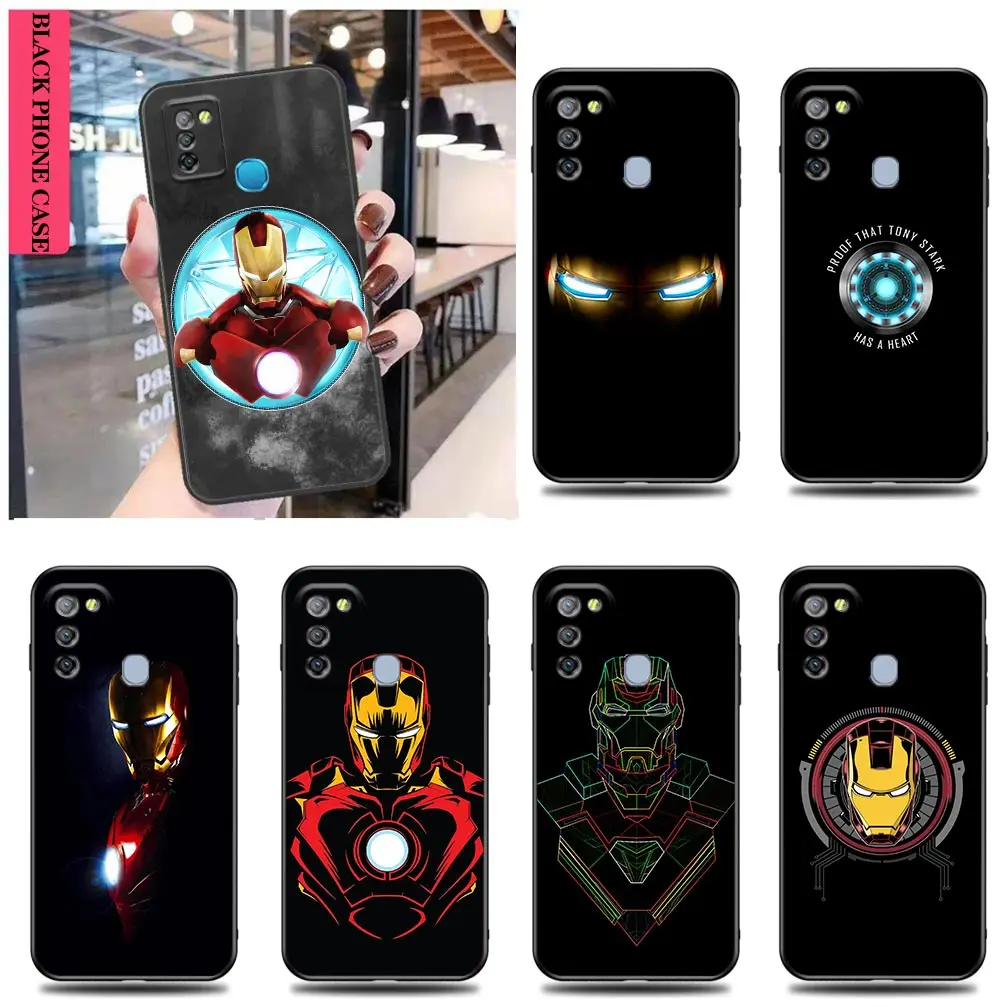 

Cool Iron Man Marvel Funda Case for Tecno Infinix Hot Note SPARK 7 8 9 10 10i 10S 11 11S 8i S5 POVA2 GO Pro PLAY AIR Case Coque