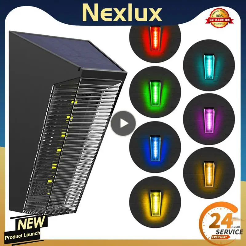 

Solar Led Solar Wall Lamp Solar Light Outdoor Waterproof Solar Wall Lamp Landscape Balcony Decor Solar Led Light Landscape Lamps