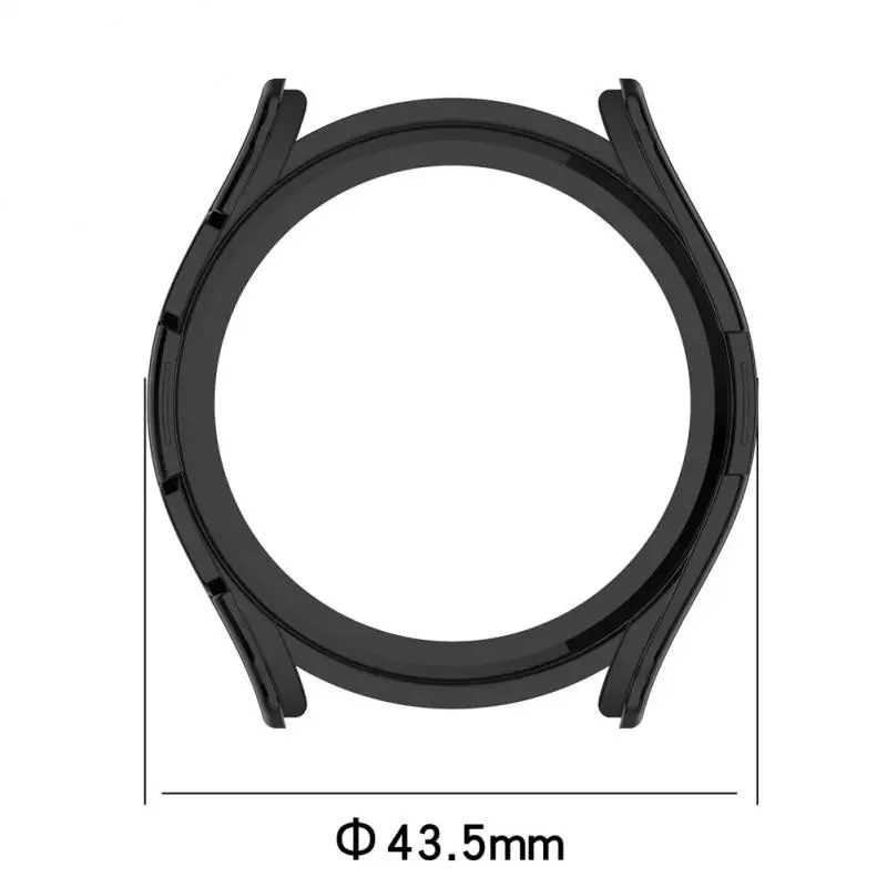

Pc Level Wristwatch Cases For Samsung Galaxy Watch5/watch4 Universal Protective Bumper Housing 44mm 40mm Screen Saver Watch Case