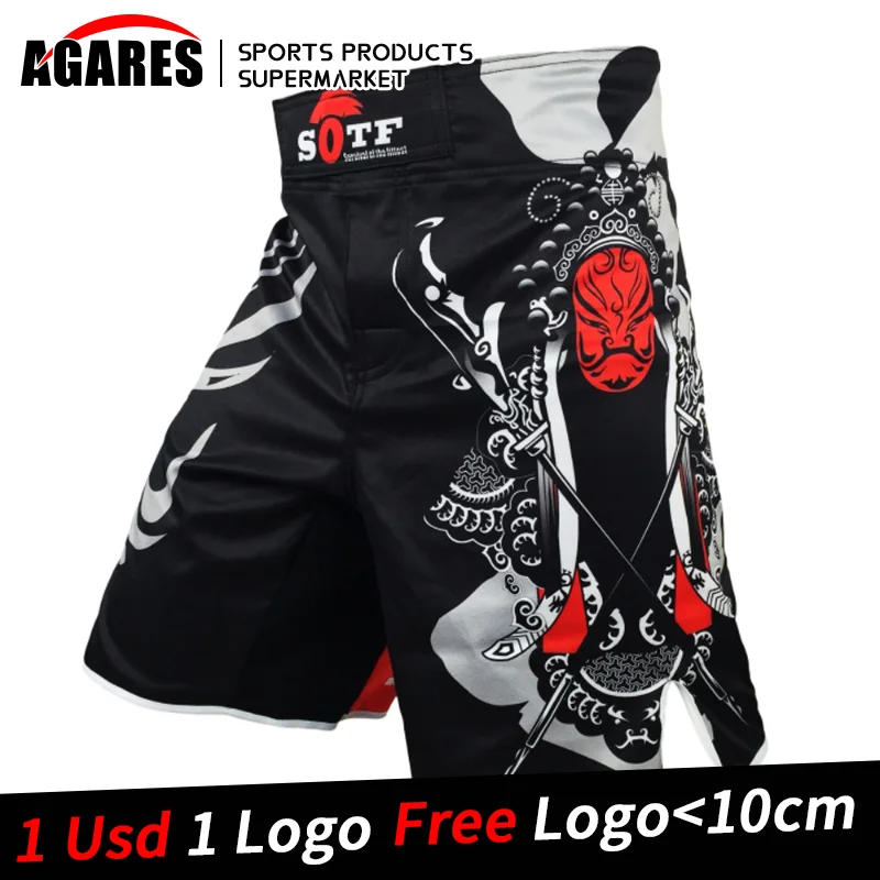 

Черный Дракон Орел, спортивные дышащие тренировочные штаны для бокса, шорты для кикбоксинга шорты для тайского бокса Boxeo Mma