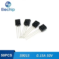 50pcslot s9015 transistors to 92 0 15a 50v pnp new original