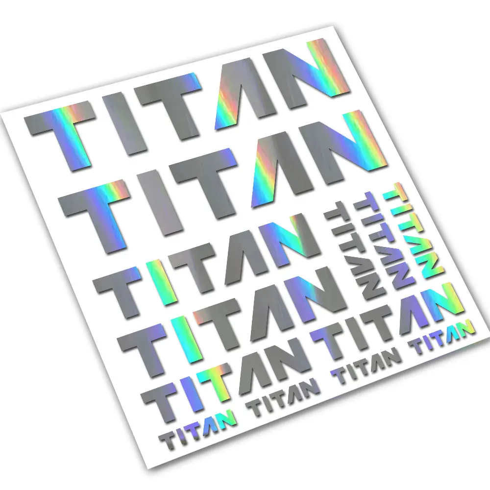 Для набора наклеек на велосипедную раму Titan old school BMX