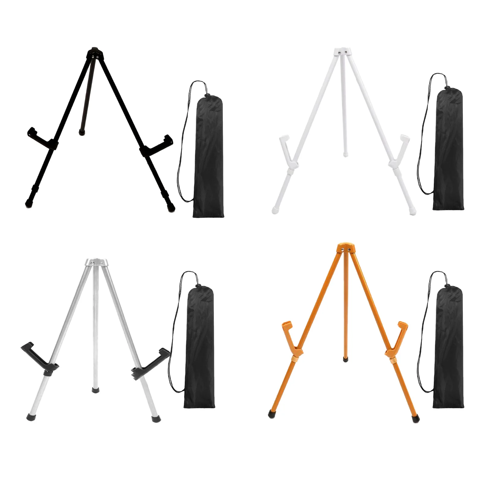 

Tripod Display Easel Stand Folding Easel Drawing Easels No Slip Metal Easel for Poster Canvas Wood Board Wedding Picture