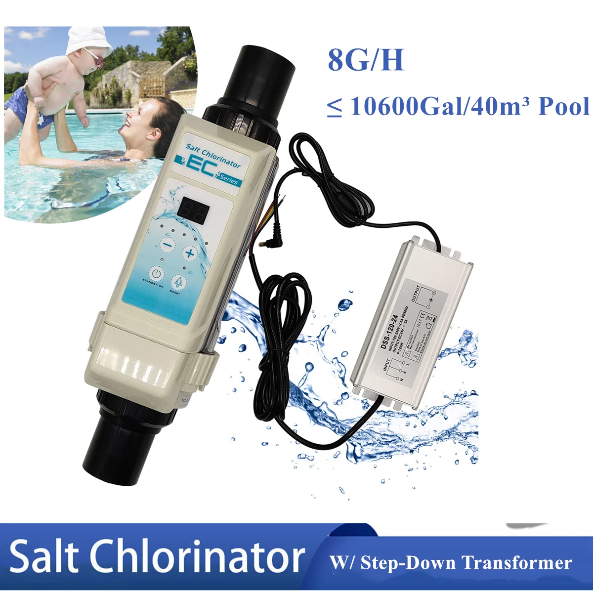 System Spa For&le;40m&sup3; Swimming Pool