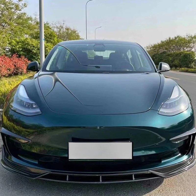 Фото Оптовые автомобильные бамперы и обвесы для Model 3 2017-2022: Обновление до стиля Vorstein. №2