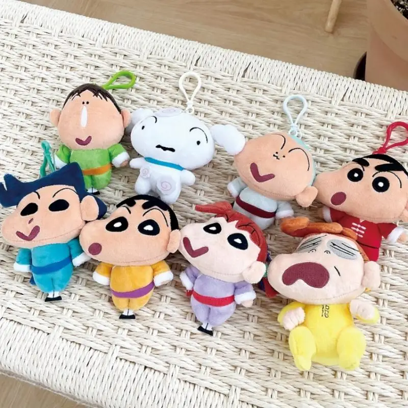 Брелок Crayon Shin-Chan в мультяшном стиле плюшевый рюкзак Подвеска Аниме на периферии
