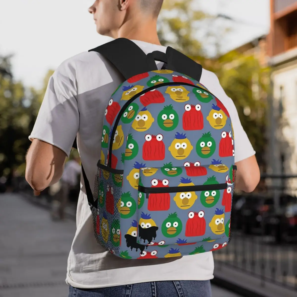 DHMIS персонаж узор студенческий рюкзак школьная сумка походный дорожный рюкзак для мужчин и женщин Bookbag сумки на плечо (art.: 3920d355a0203) - 3920d355a0203